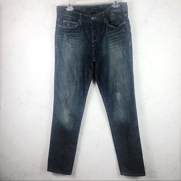 [CK] Distressed Boyfriend Jeans - Picture 4 of 4